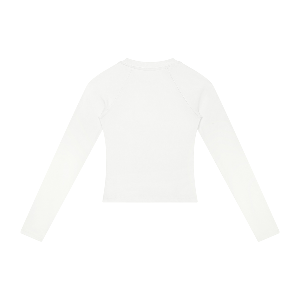 "How Is This My Life" Women’s Slim Raglan Long Sleeve T-Shirt