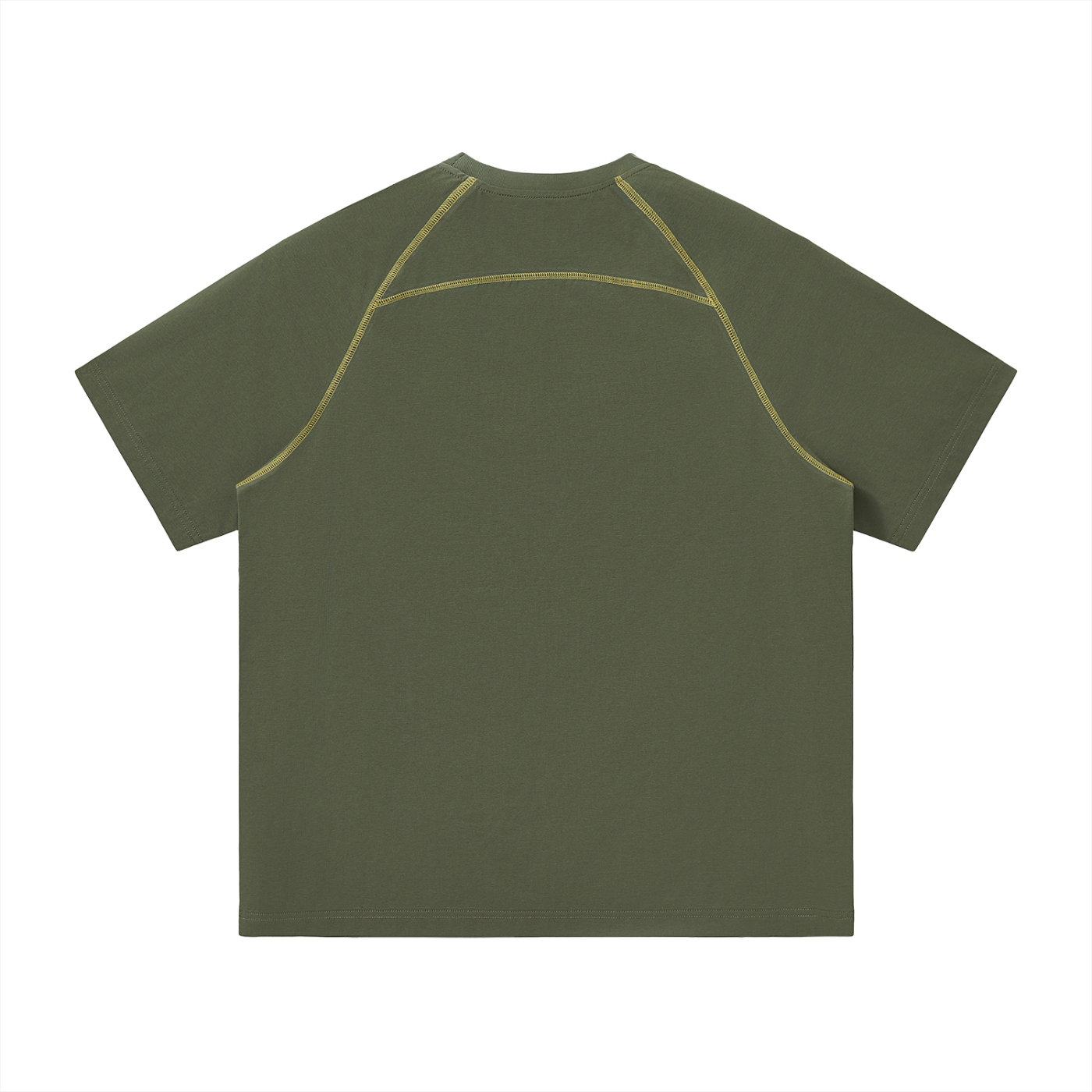 Contrast Stitch Raglan T-Shirt