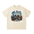 A-Town Allentown PA Men’s Oversized T-Shirt – 100% Cotton Local Pride Tee