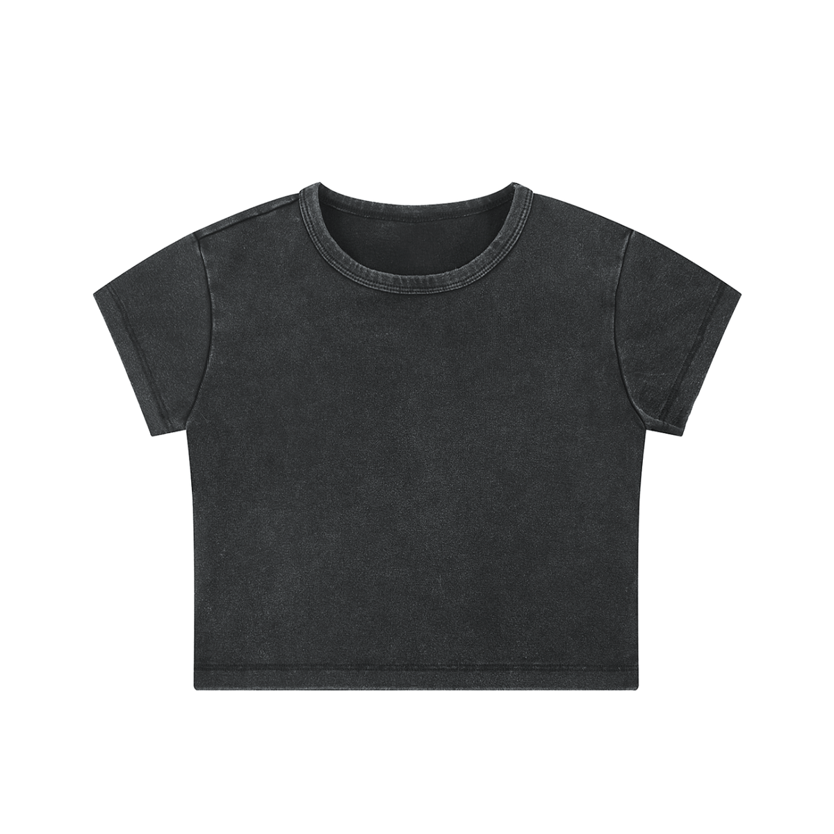 Woman's Snow Washed Crop Top