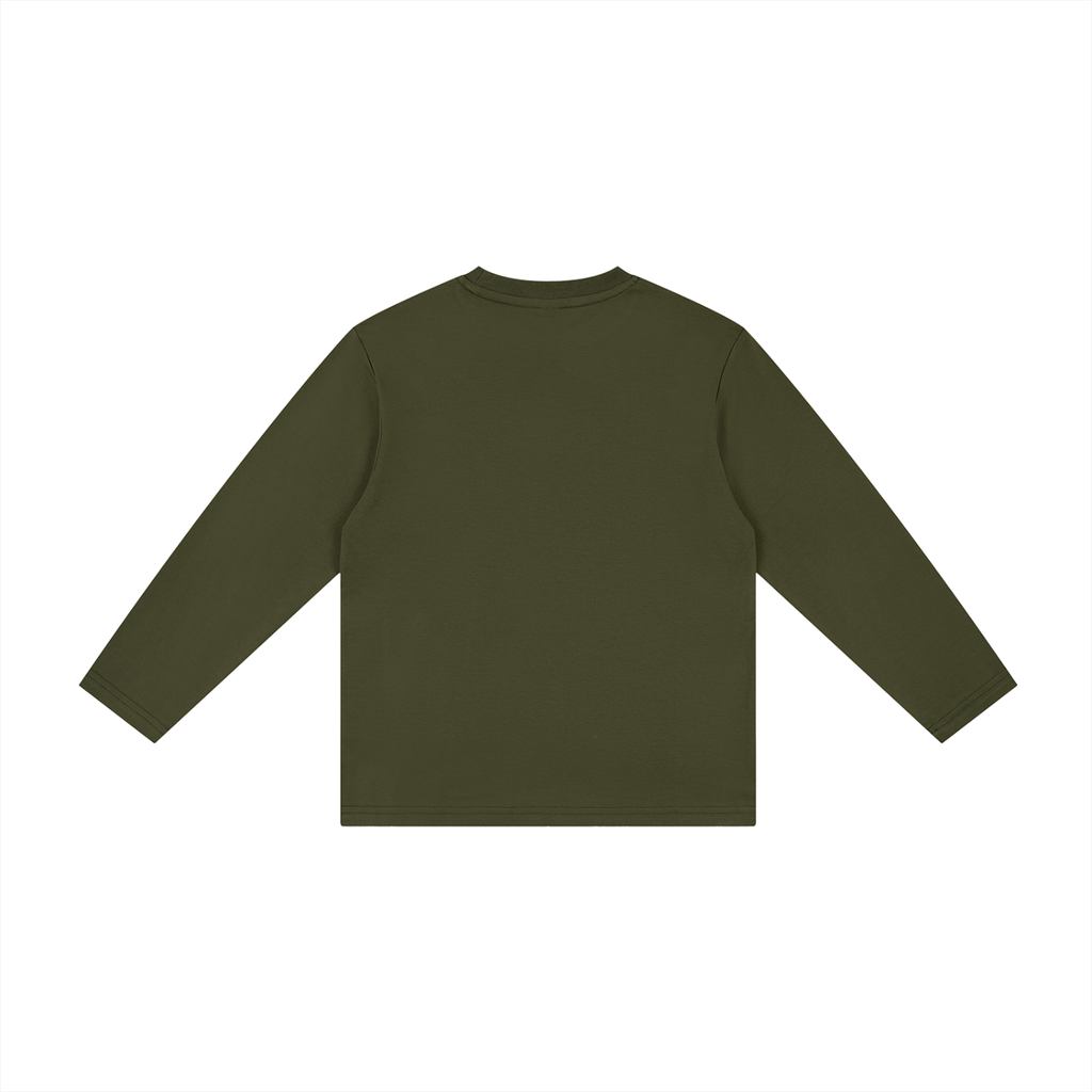Girls Music Drop Shoulder Long Sleeve T-Shirt