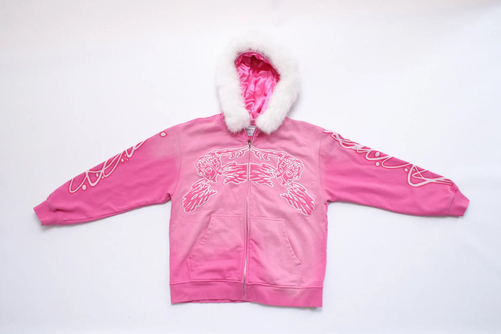 Pink Suki Zip-Up
