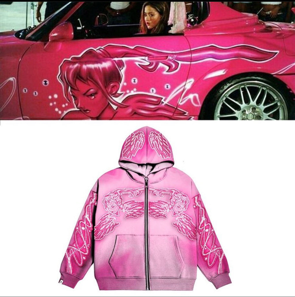 Pink Suki Zip-Up