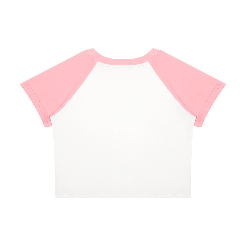 Women’s Raglan Color Block Baby T-Shirt: A-Town City Living
