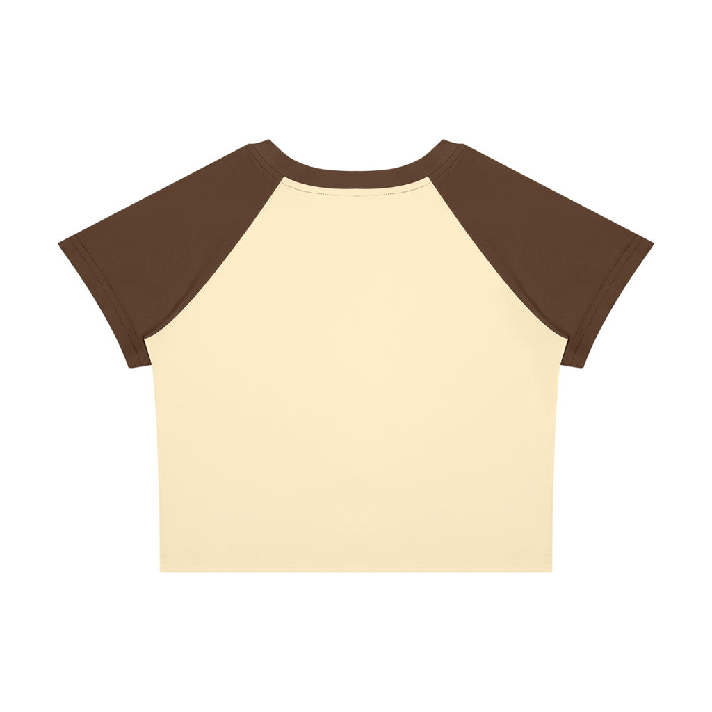 Women’s Raglan Color Block Baby T-Shirt: A-Town City Living