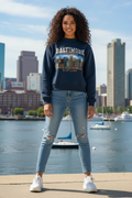 Baltimore - Essential Fleece Mock-Neck Crew Sweatshirt