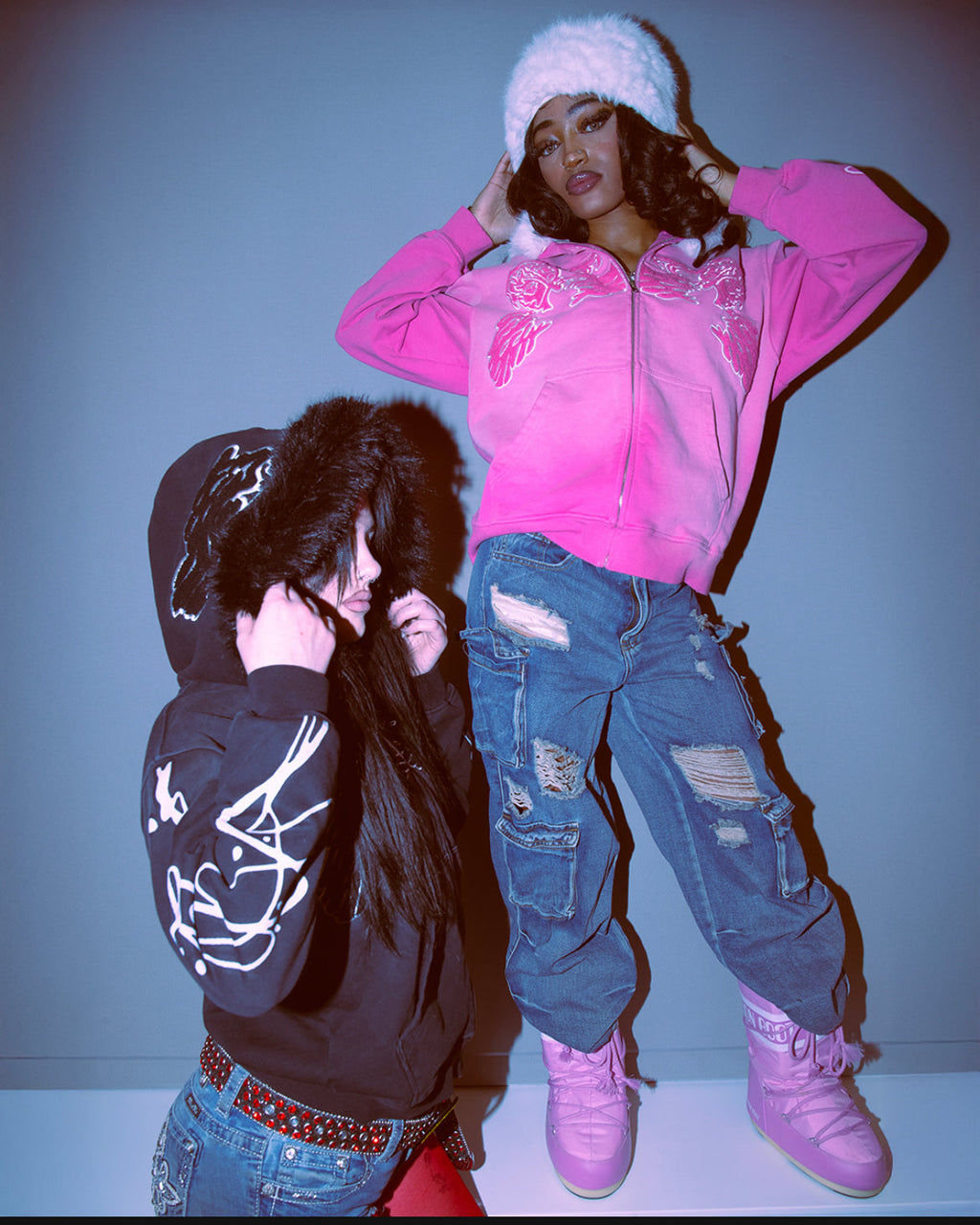 Pink Suki Zip-Up