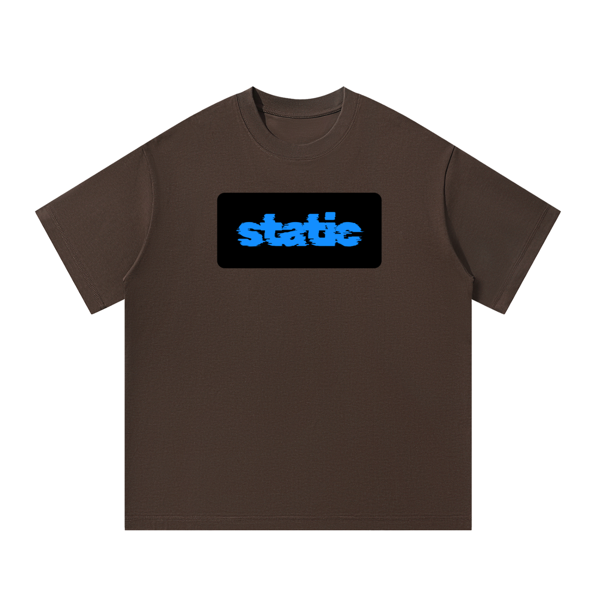 men's Oversized T-Shirt: Static