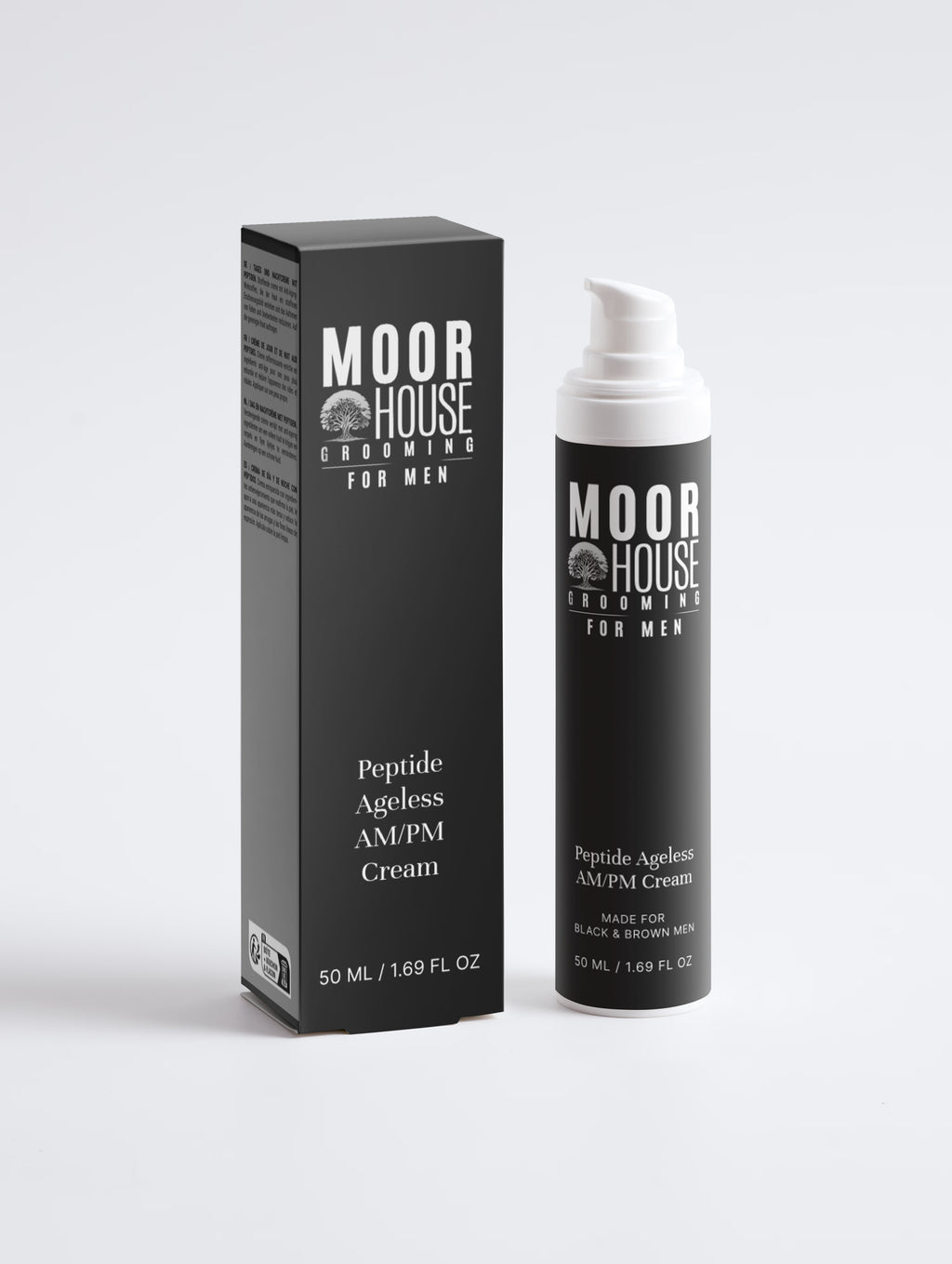 Moor House Grooming For men Premium Peptide Ageless AM/PM Cream