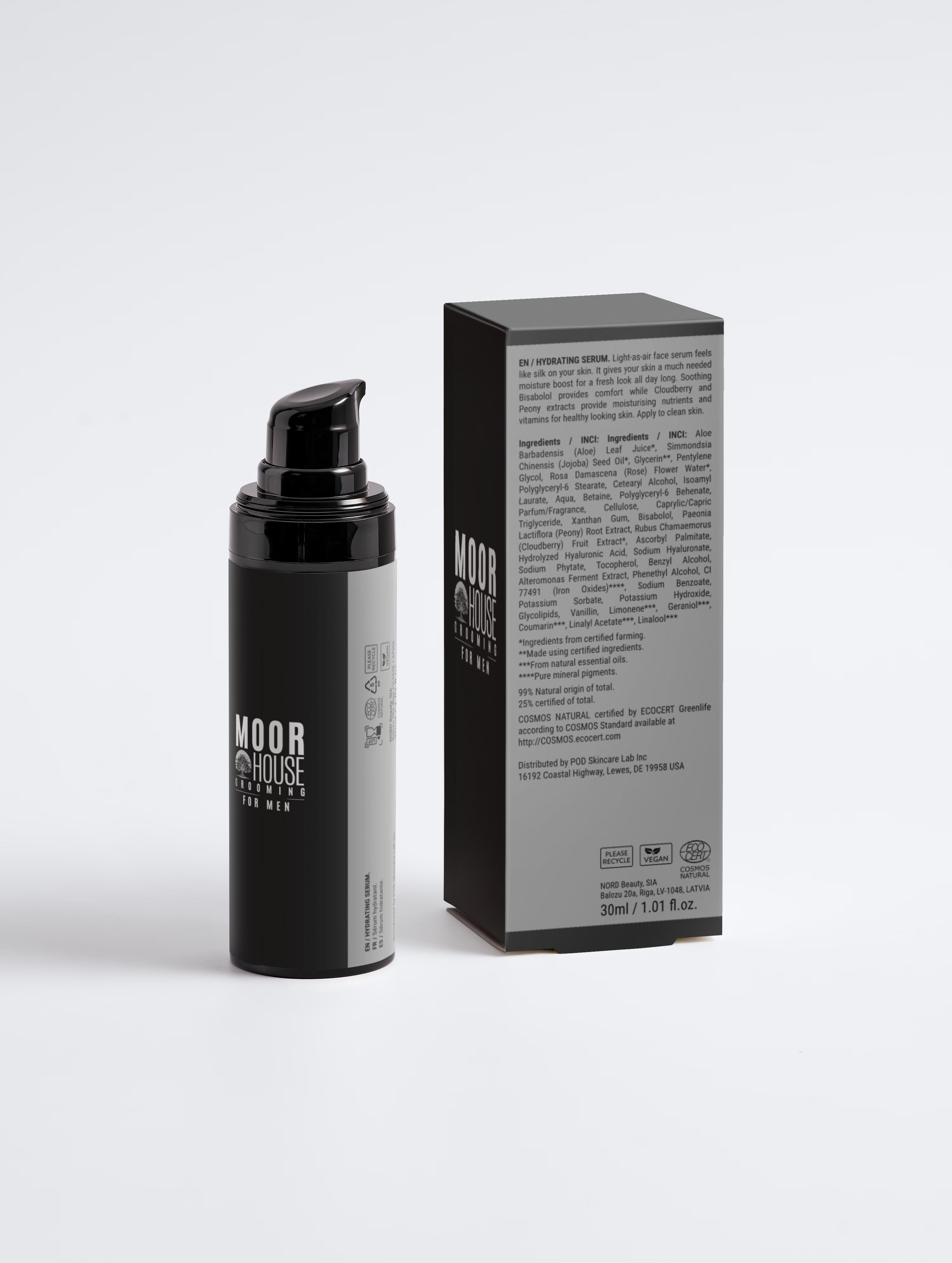 Moor House Grooming For Men Premium Hydrating Serum