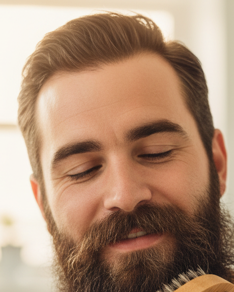 Bamboo Beard Boar Brush