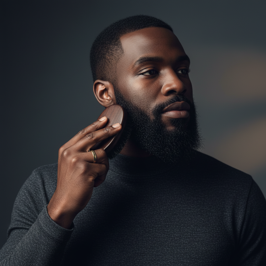 Hardwood Beard Boar Brush