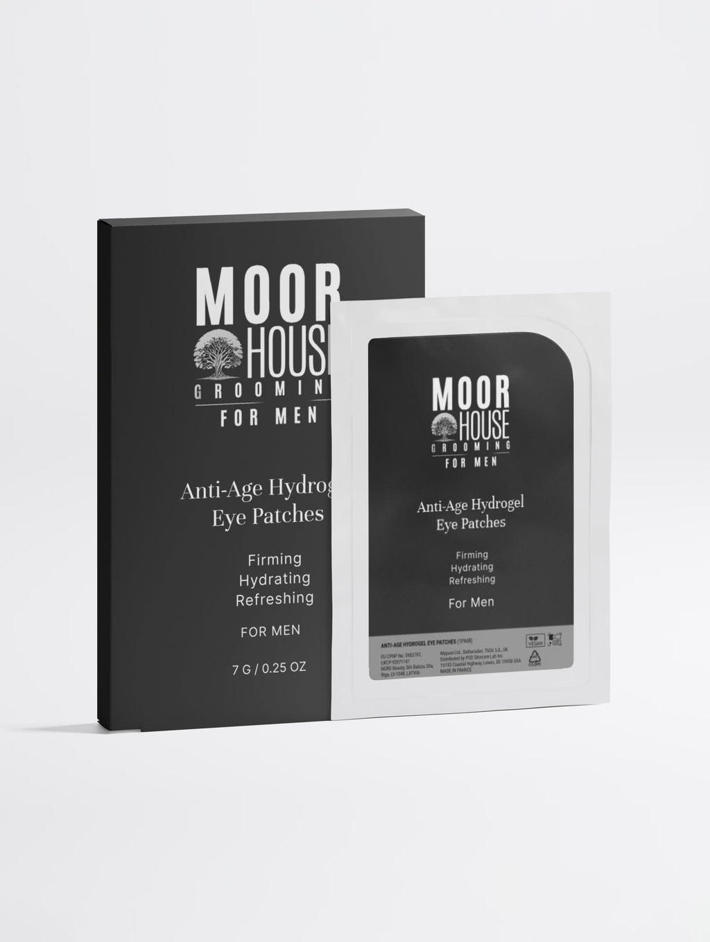 Moor House Grooming For Men Premium Anti-Age Hydrogel Eye Patches