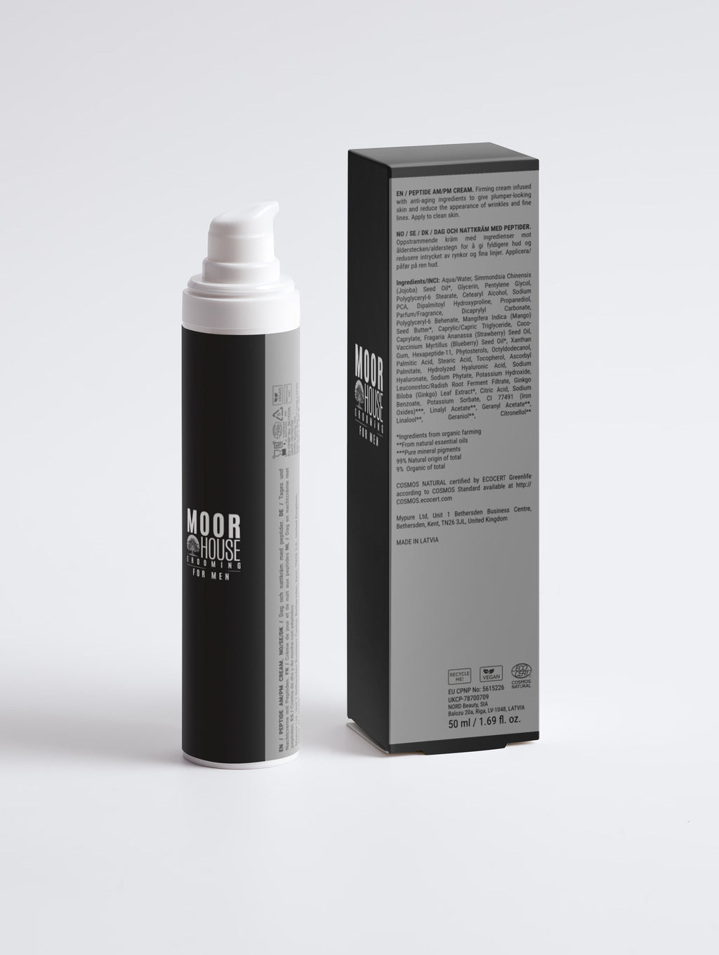 Moor House Grooming for Men Premium Anti-Age Peptide Collection