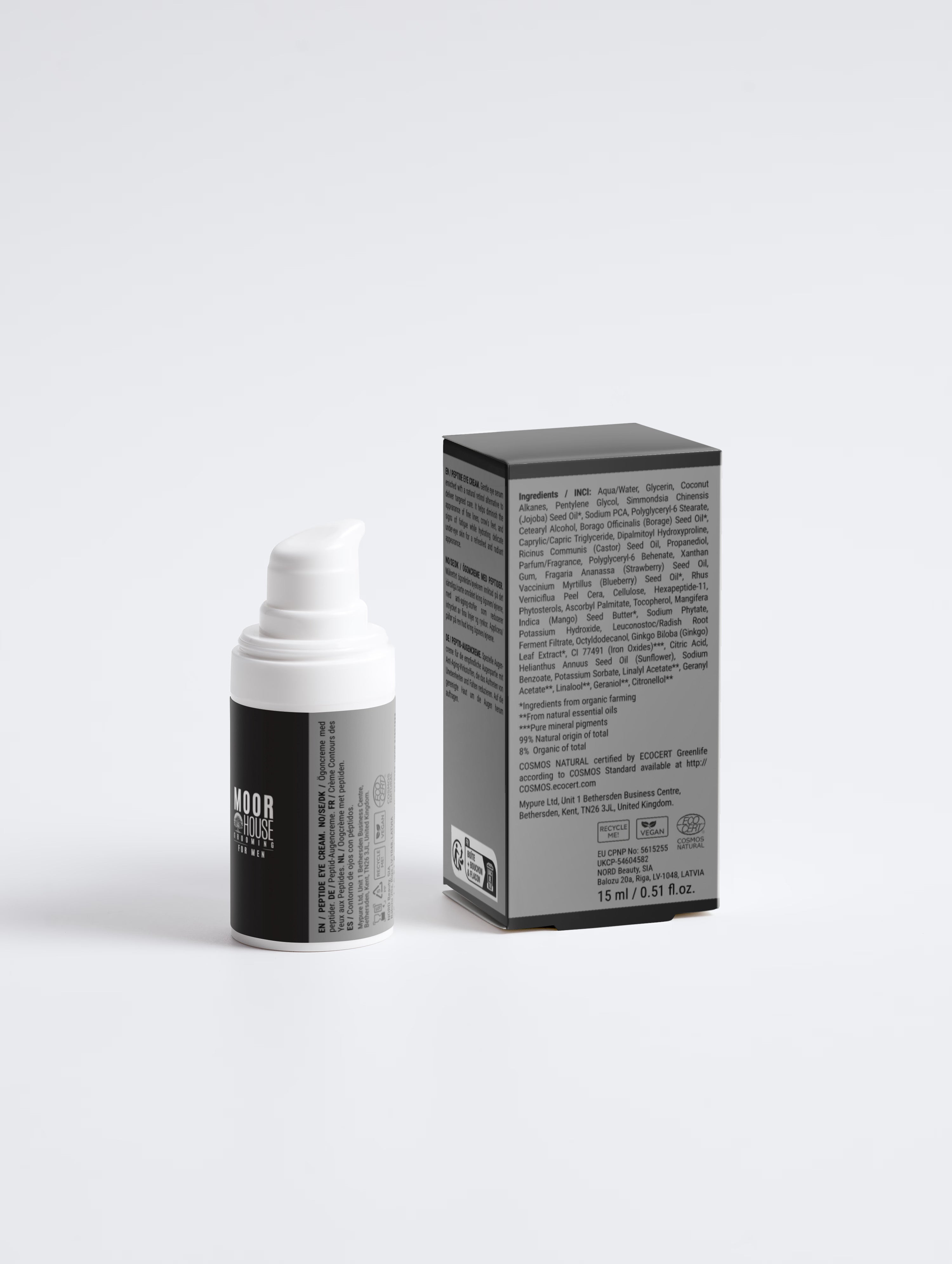 Moor House Grooming For men Premium Peptide Age - Defying Eye Cream