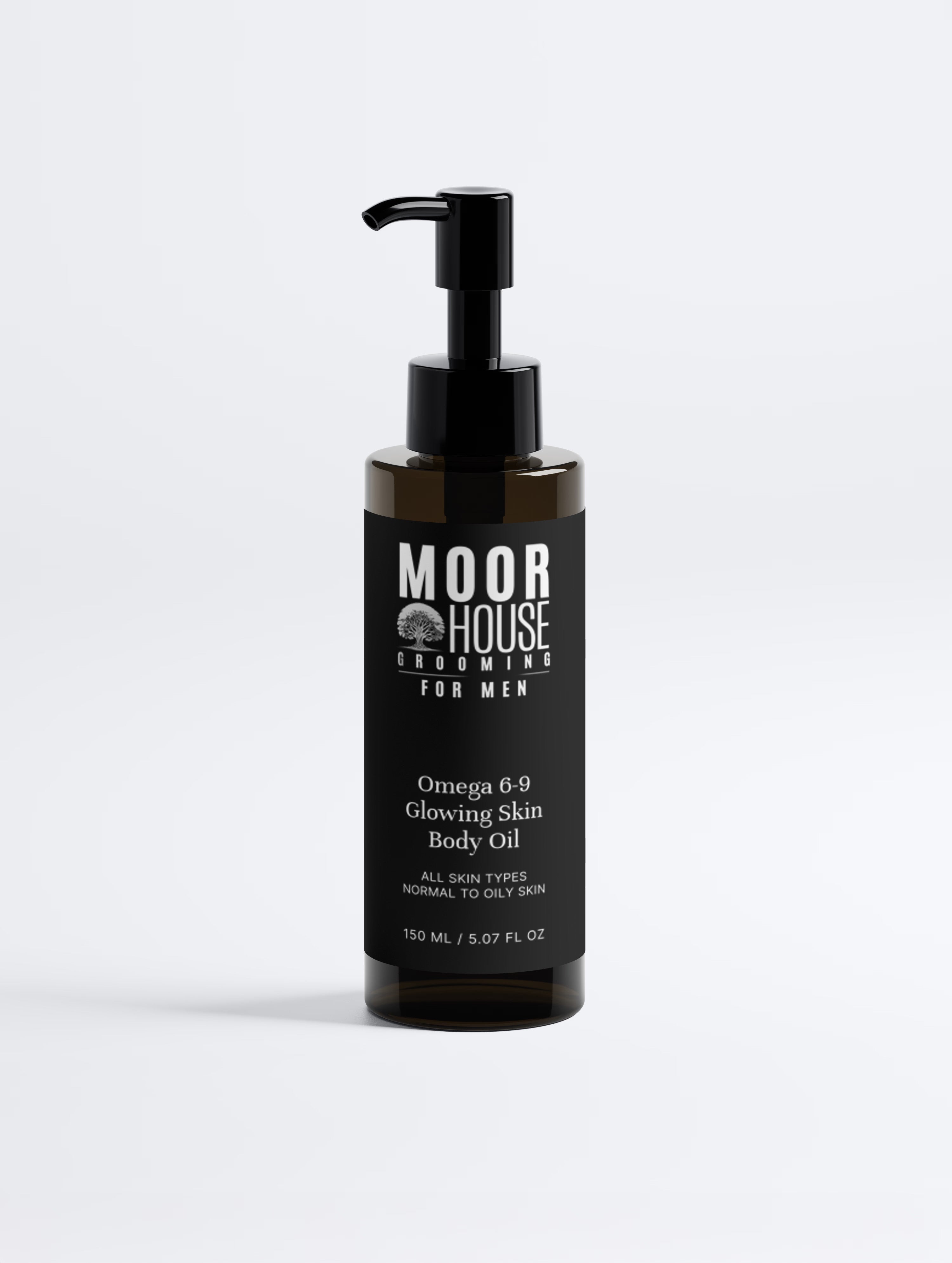 Moor House Grooming For men Premium Omega 6-9 Glowing Skin Body Oil
