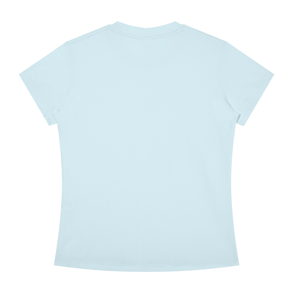 "How Is This My Life" Women's Slim Fit Crewneck T-Shirt