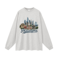 Philadelphia - Men's Oversized Long Sleeve T-Shirt