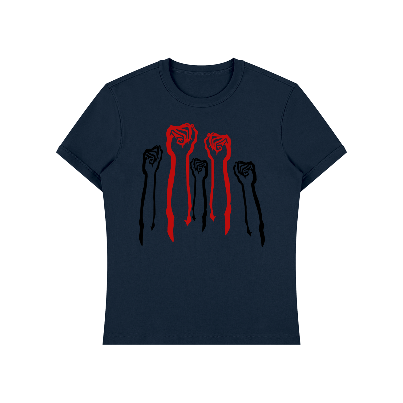 Heavyweight Slim Fit T-Shirt: raise A Fist In Unity