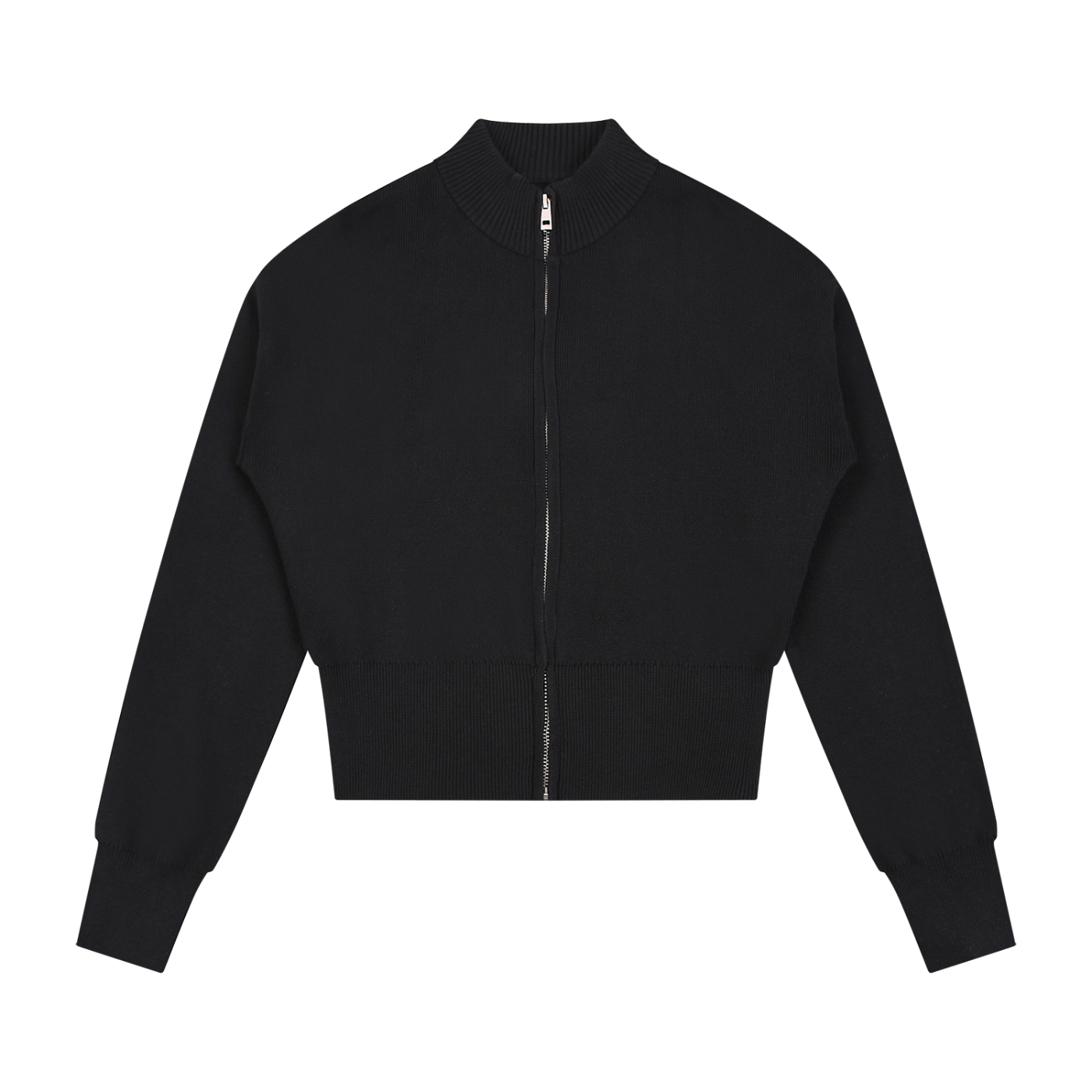 Women’s Mock Neck Zip Up Cardigan