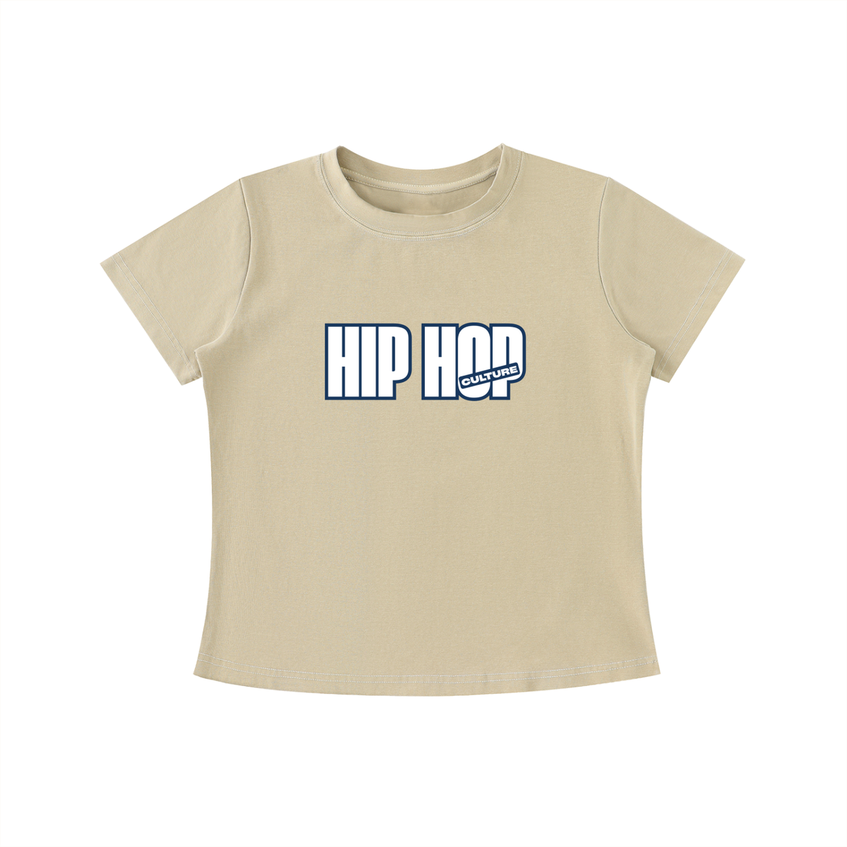 Hip Hop Culture Vintage Wash Slim Fit T-shirt: