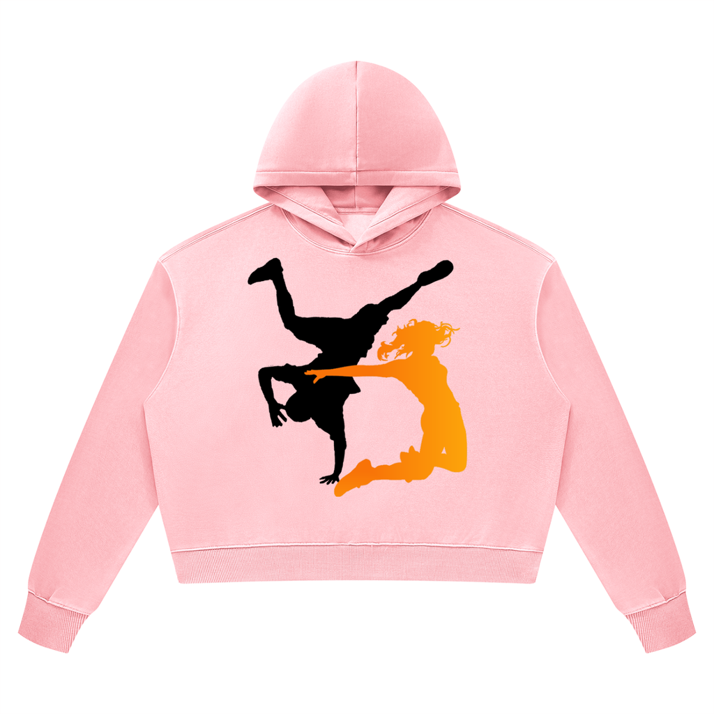 Women’s Vintage Wash Heavyweight Hoodie: Dancers