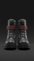 Chunky Urban Boots Monochrome