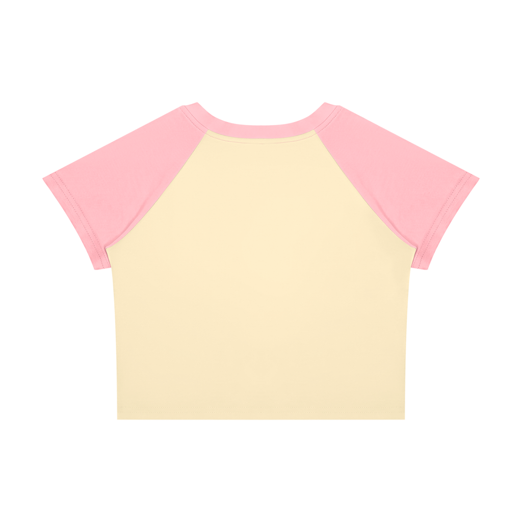 Women’s Raglan Color Block Baby T-Shirt: A-Town City Living