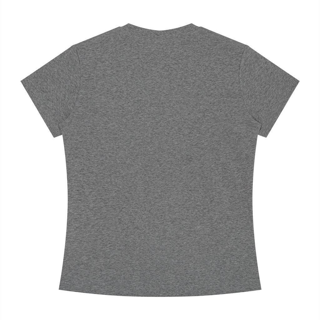 "How Is This My Life" Women's Slim Fit Crewneck T-Shirt