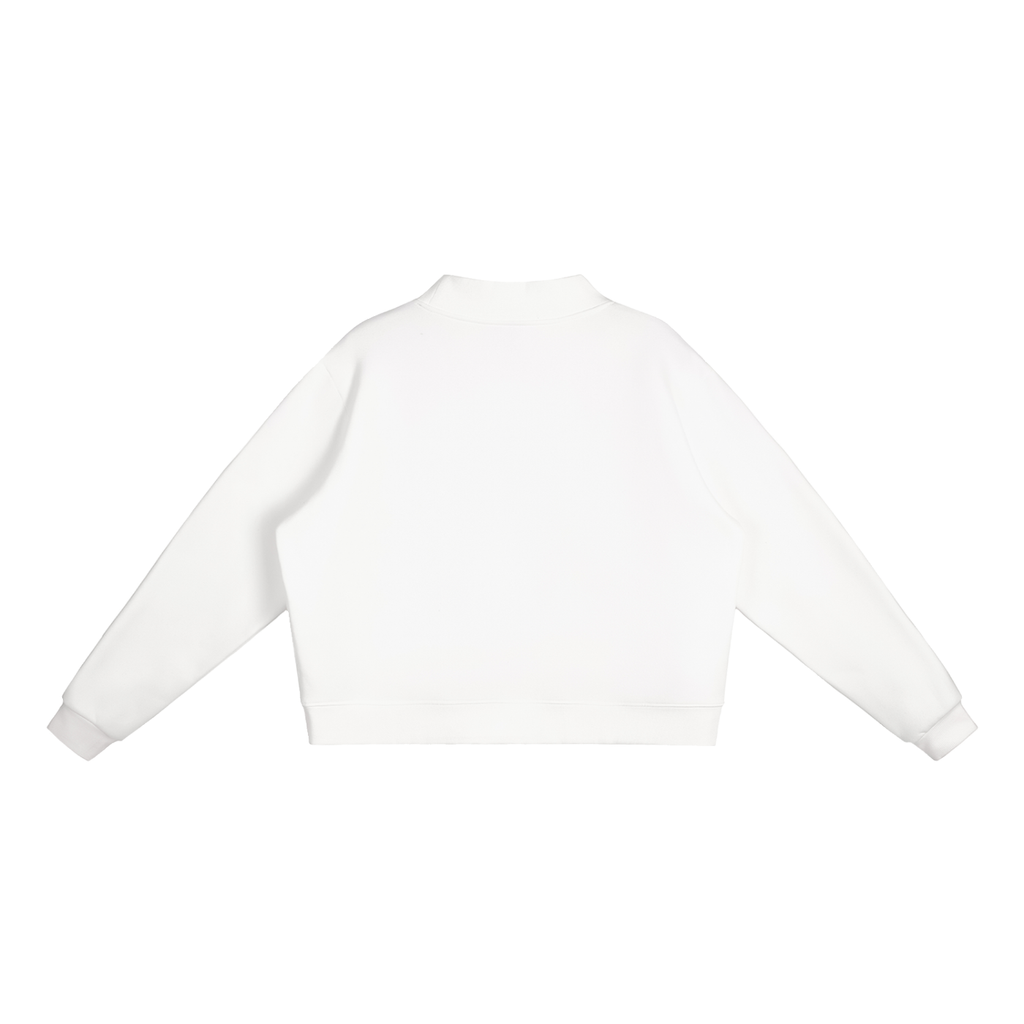California - Essential Fleece Mock-Neck Crew Sweatshirt