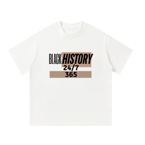 Black History 24/7  365 - Oversized T-Shirt