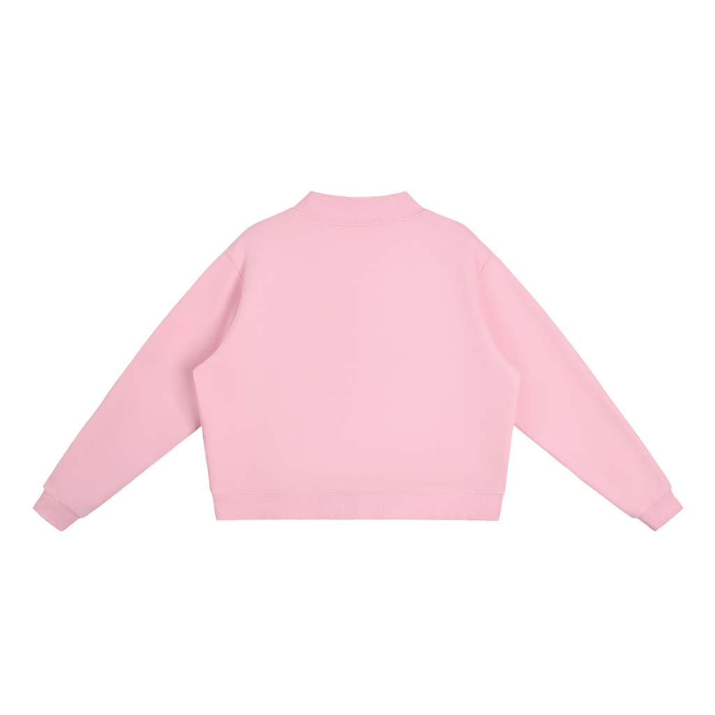 Living My Black Life - Women's Essential Fleece Mock-Neck Crew Sweatshirt