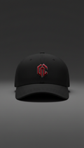 Matte Black Cap Front Logo Embroidery