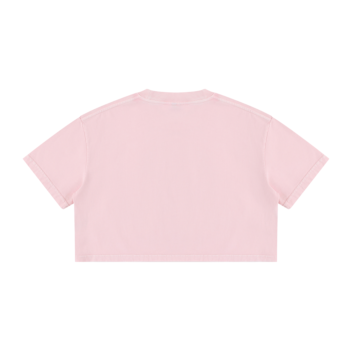 Women's Mineral Wash Cotton Crop T-Shirt: Call Me Boo!
