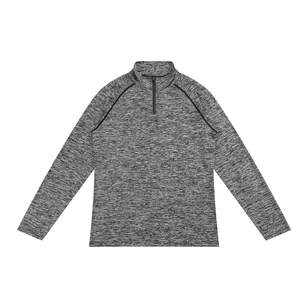 Men's Quarter-Zip Performance Long Sleeve T-Shirt