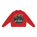 A-Town/Allentown: Living The City Life - Women's Essential Fleece Mock-Neck Crew Sweatshirt