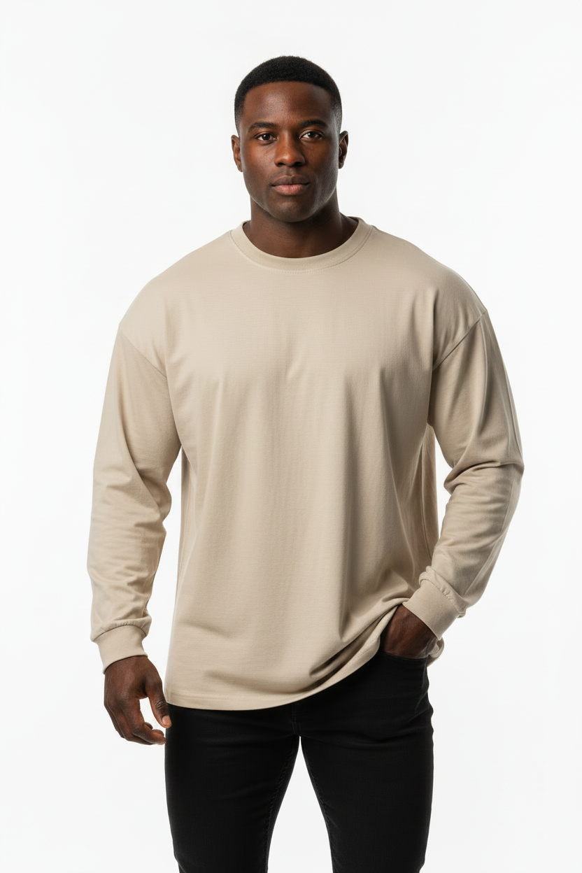 Oversized Unisex Long Sleeve T-Shirt
