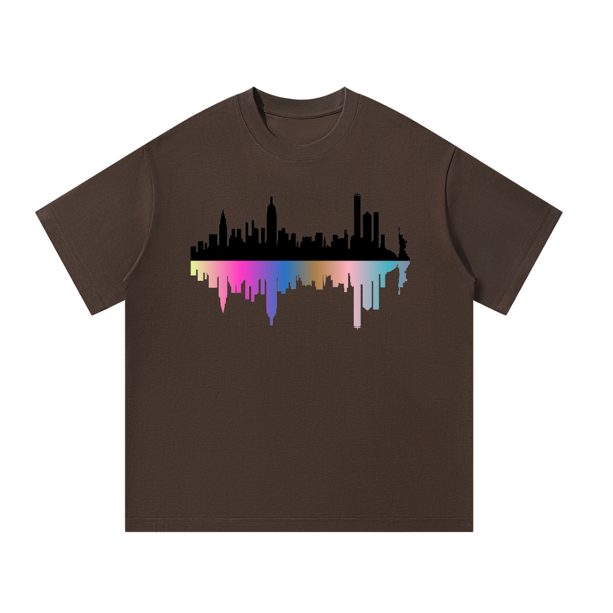 Men's Oversized T-Shirt: NYC Reflections