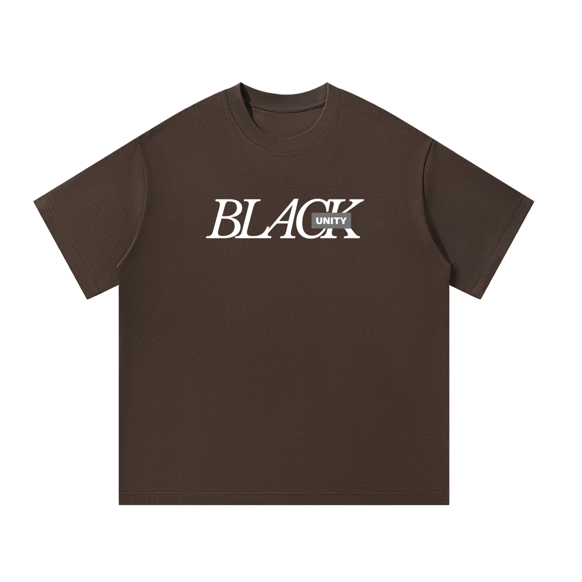Men's Oversized T-Shirt: Black Unity
