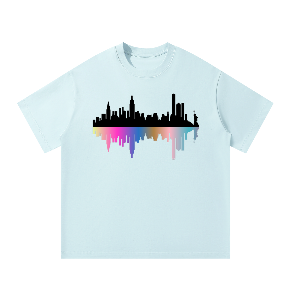 Men's Oversized T-Shirt: NYC Reflections