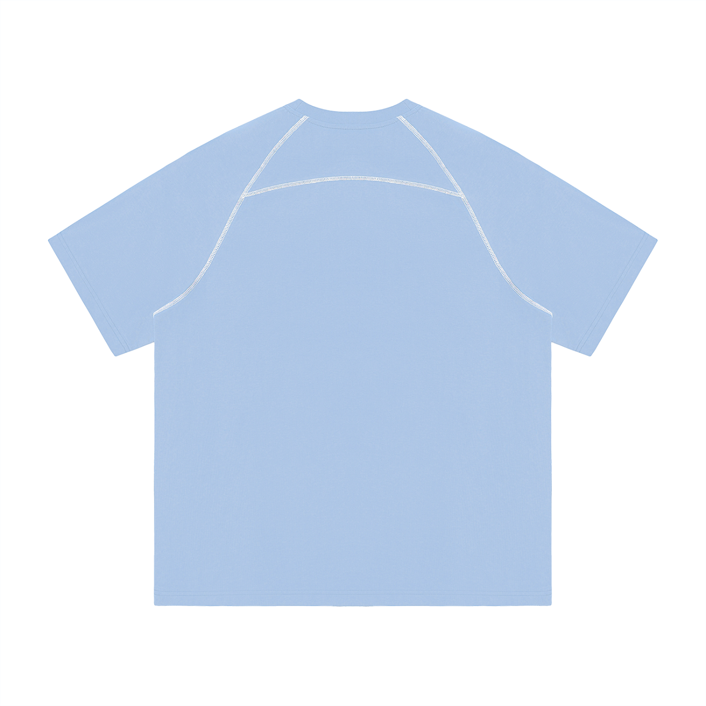 Contrast Stitch Raglan T-Shirt