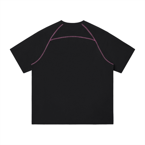 Contrast Stitch Raglan T-Shirt