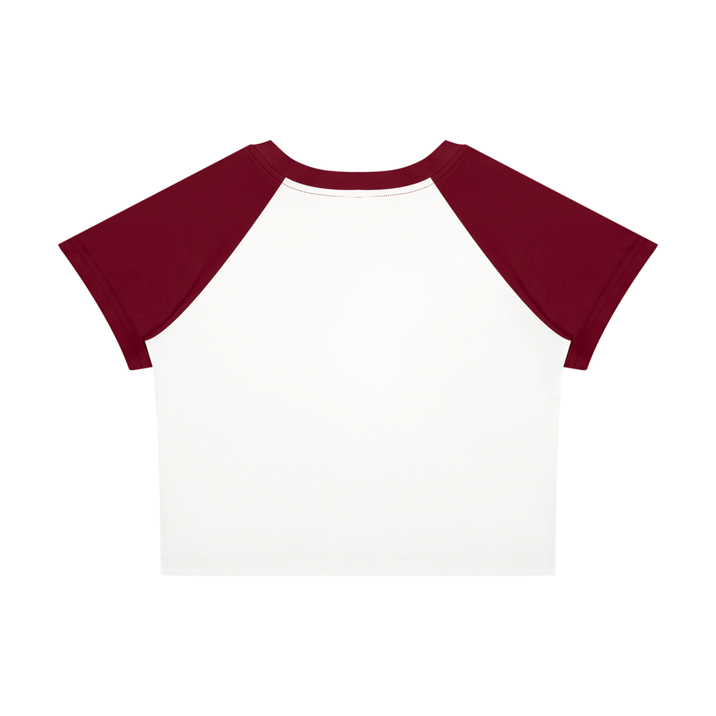 Women’s Raglan Color Block Baby T-Shirt: A-Town City Living