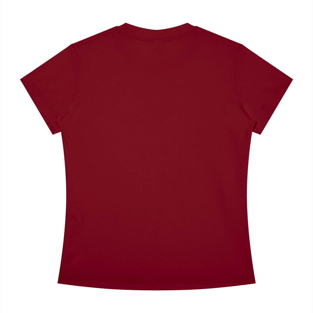 Women's Slim Fit Crewneck T-Shirt: Vote Or It All Burns