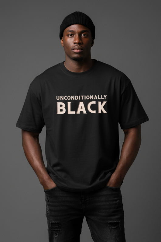 Unconditionally Black Oversized T-Shirt