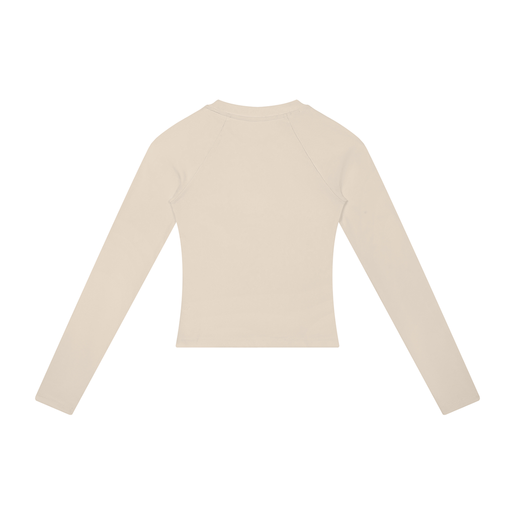 "How Is This My Life" Women’s Slim Raglan Long Sleeve T-Shirt