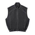 Vintage Wash Mesh Full-Zip Vest