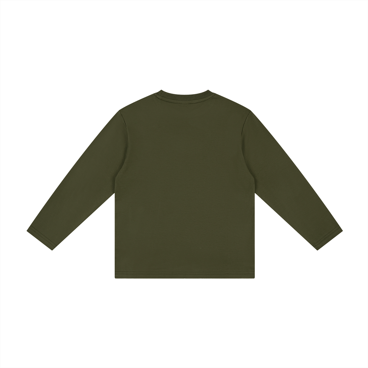 Girls Drop Shoulder Long Sleeve T-Shirt