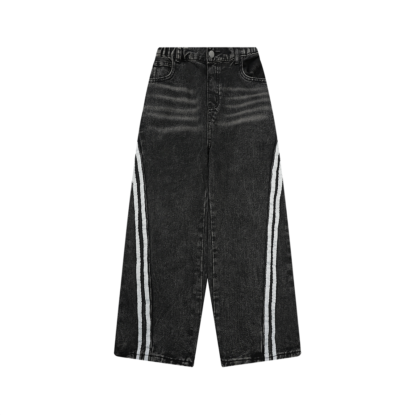 Boys Vintage Wash Side Stripe Jeans