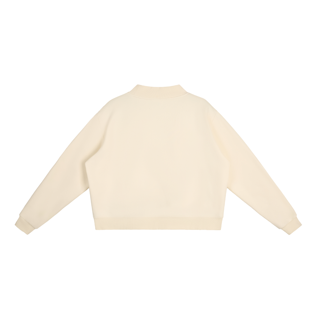 Living My Black Life - Women's Essential Fleece Mock-Neck Crew Sweatshirt